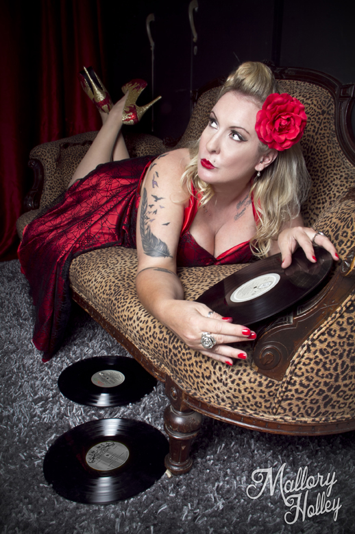 Mallory Holley Photography victorian leipard lounge pinup