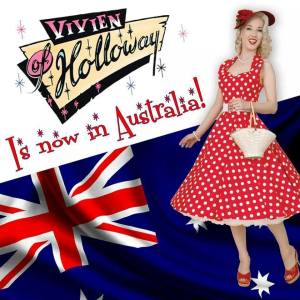 Vivien of Holloway is now in Australia
