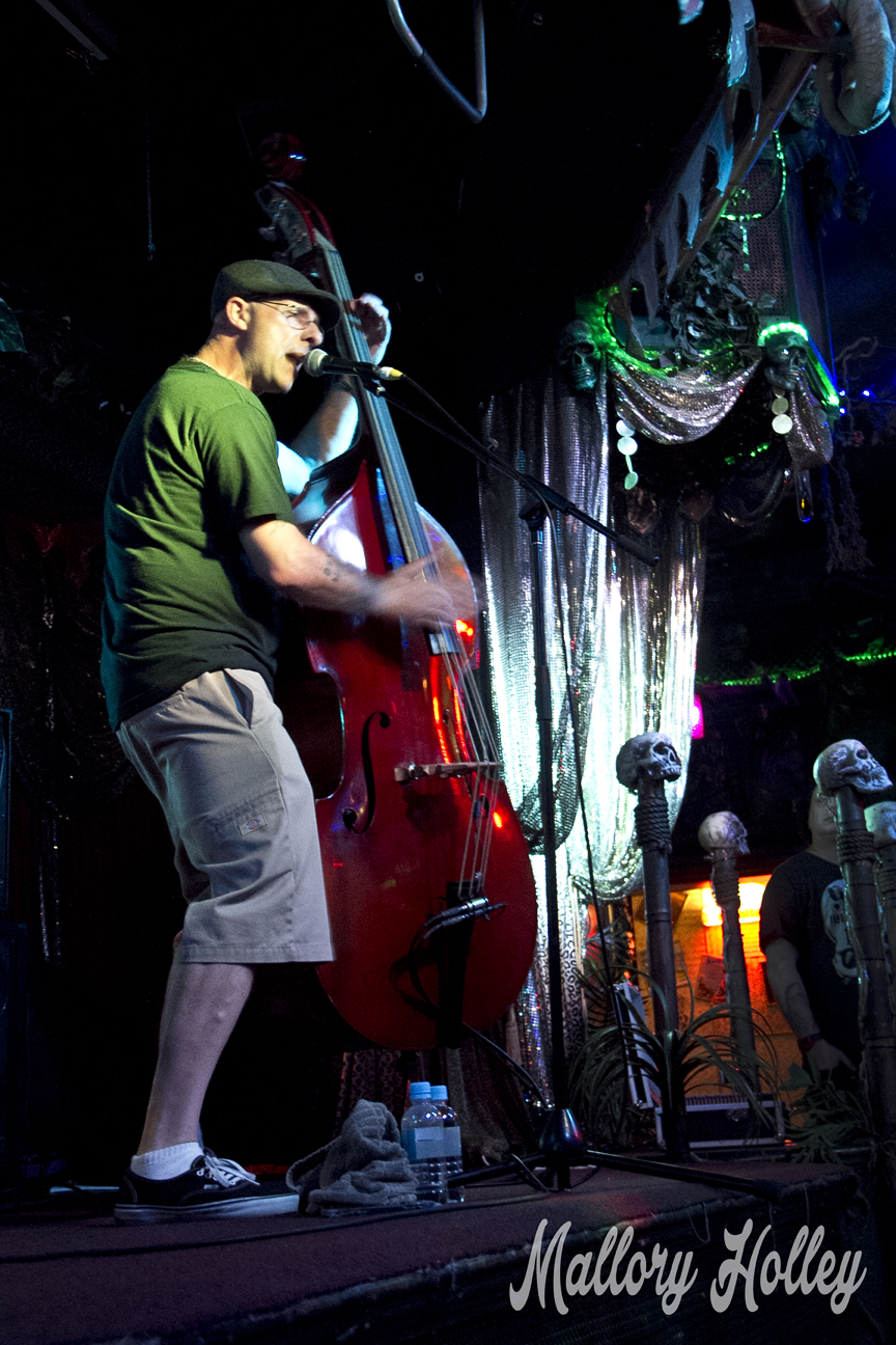 The Infernos' bassist and lead vocalist Don Wycherley.