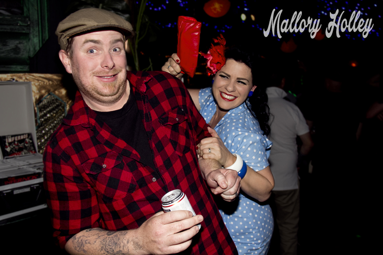 Jude & Nick.  Clutches apparently make good weapons. 