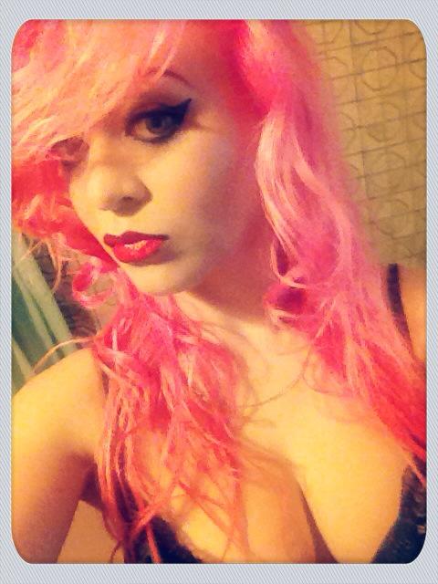 My new hair colour -Cotton Candy pink! 