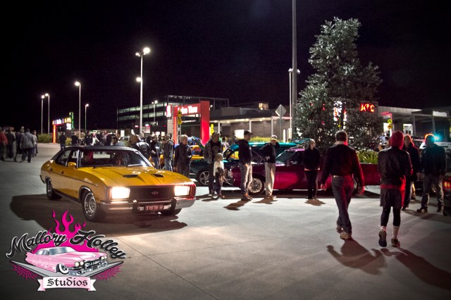 leaving BP Outbound Car Cruise