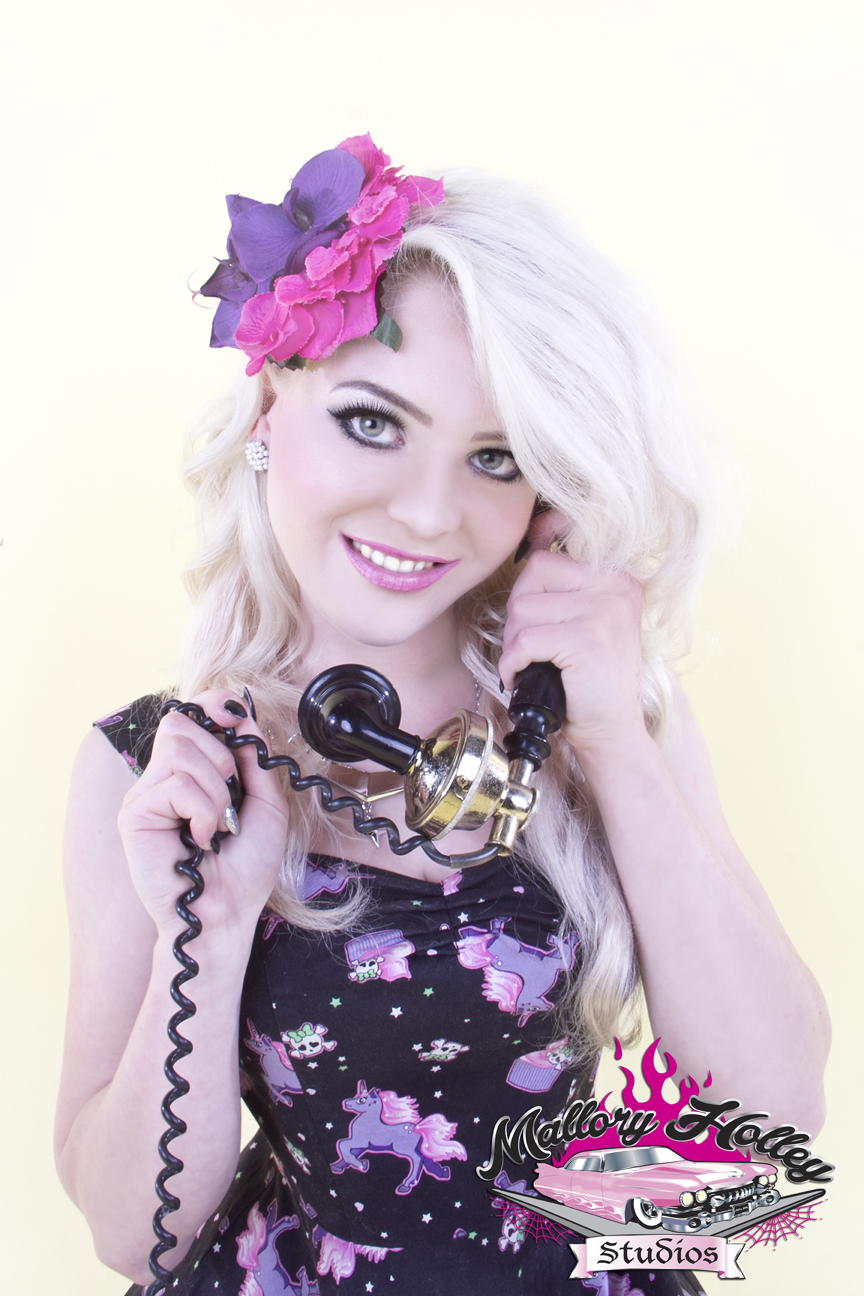 Wavy hair created with Twisted Retro NO HEAT Rag Rollers