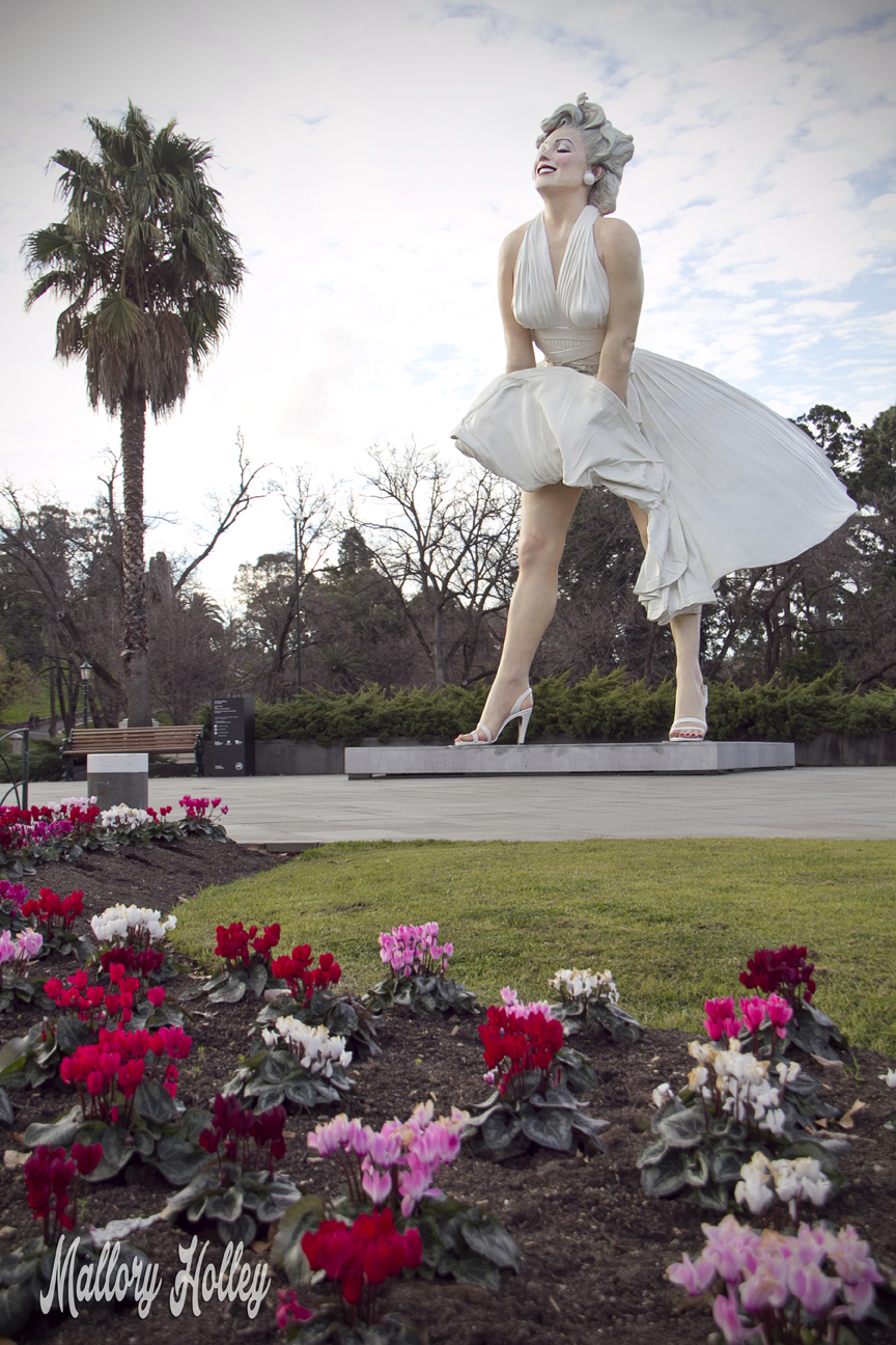 Forever Marilyn at Charing Cross, Bendigo VIC