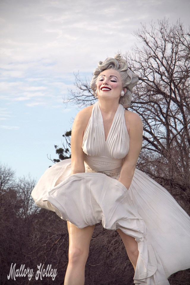 Seward Johnson's Forever Marilyn sculpture at Bendigo