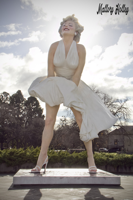 Seward Johnson's Forever Marilyn sculpture